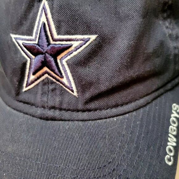 Dallas Cowboys Reebok NFL Adjustable Strapback Blue Hat/Cap Football - Picture 5 of 11